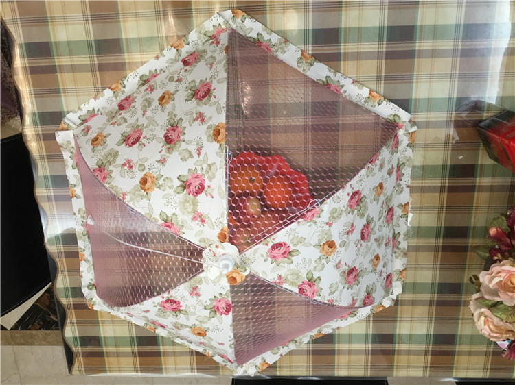 Factory direct selling: health food cover fly cover umbrella type cloth art vegetable cover folding and washing vegetable cover Factory direct selling: health food cover fly cover umbrella type cloth art vegetable cover folding and washing vegetable cover