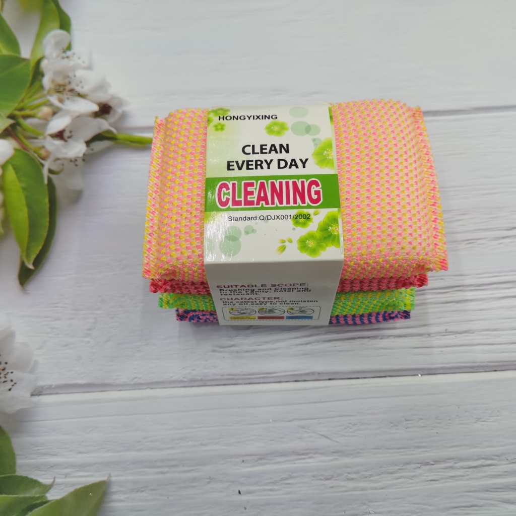 Kitchen Cleaning Scouring Sponge Dishwashing Cloth Color Spong Mop Cleaning Supplies Washing King Cleaning Bar Kitchen Cleaning Scouring Sponge Dishwashing Cloth Color Spong Mop Cleaning Supplies Washing King Cleaning Bar