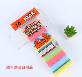 Color seaweed sponge cleaning cloth washing dishes sponge washing blocks