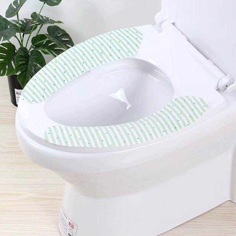 Crystal ultra soft thermal sitting cushion paste type toilet paste two pieces of installed printing toilet seat cushion Crystal ultra soft thermal sitting cushion paste type toilet paste two pieces of installed printing toilet seat cushion