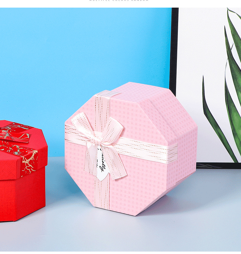 New Fashion Simple Exquisite Gift Box Polygon Tiandigai Sets of Boxes Paper Box Gift Storage Box Boutique Gift New Fashion Simple Exquisite Gift Box Polygon Tiandigai Sets of Boxes Paper Box Gift Storage Box Boutique Gift