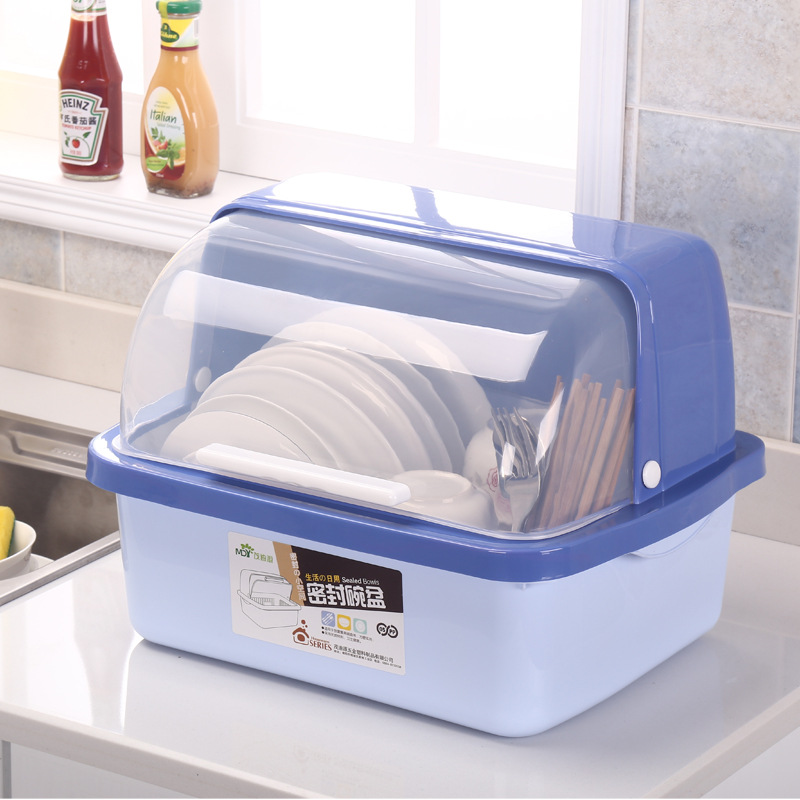 203 cupboards kitchen drain rack with lid cutlery storage box plastic cupboards and dishes rack storage box