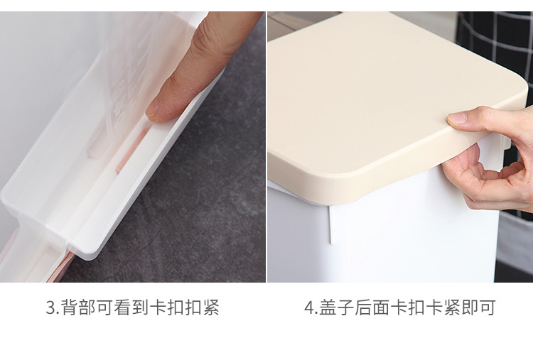 Core kitchen rice drum storage box 10KG rice cylinder flour drum 20kg insectproof moistureproof rice noodle storage box Core kitchen rice drum storage box 10KG rice cylinder flour drum 20kg insectproof moistureproof rice noodle storage box