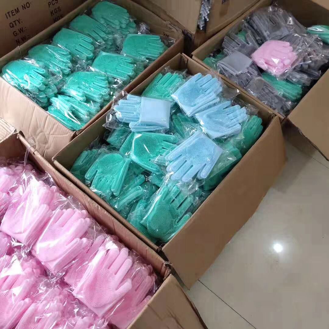 Clean gloves dishwashing brush gloves in 2