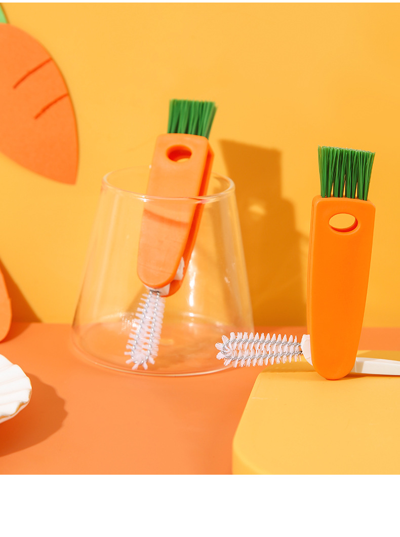 Three-in-One Cup Lid Cleaning Brush Japanese Style Rubber Gasket Groove Cleaning Brush Sub Baby Bottle Brush clean brush Three-in-One Cup Lid Cleaning Brush Japanese Style Rubber Gasket Groove Cleaning Brush Sub Baby Bottle Brush clean brush