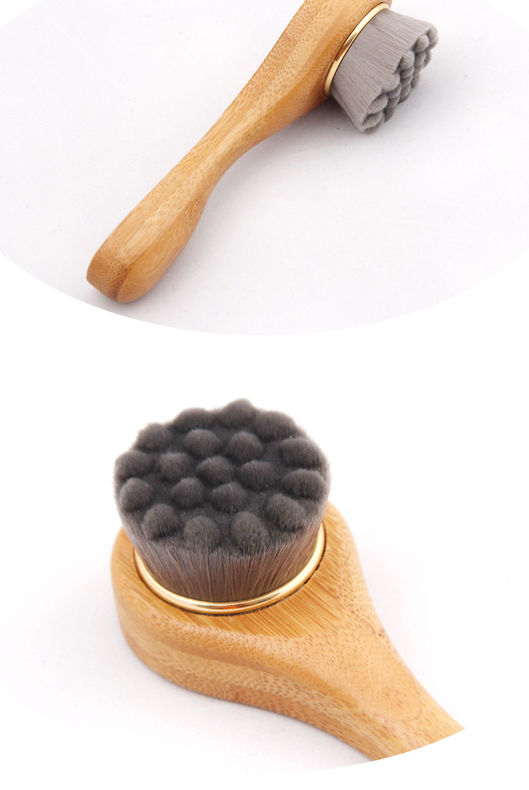Soft hair facial brush hand cleansing brush hand cleansing brush makeup remover deep clean pores and blackheads Soft hair facial brush hand cleansing brush hand cleansing brush makeup remover deep clean pores and blackheads