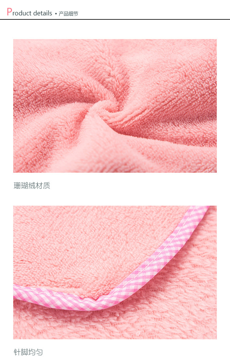 Cute Rabbit Small Square Towel Kitchen Bathroom Hanging Hand Towel Coral Velvet Hand Towel Dishcloth Cute Rabbit Small Square Towel Kitchen Bathroom Hanging Hand Towel Coral Velvet Hand Towel Dishcloth