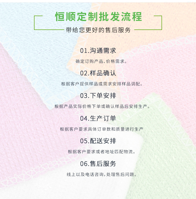 In Stock Wholesale Cotton Yarn Dishcloth Oil-Free Wood Fiber Dish Towel Kitchen Cleaning Rag Absorbent Scouring Pad