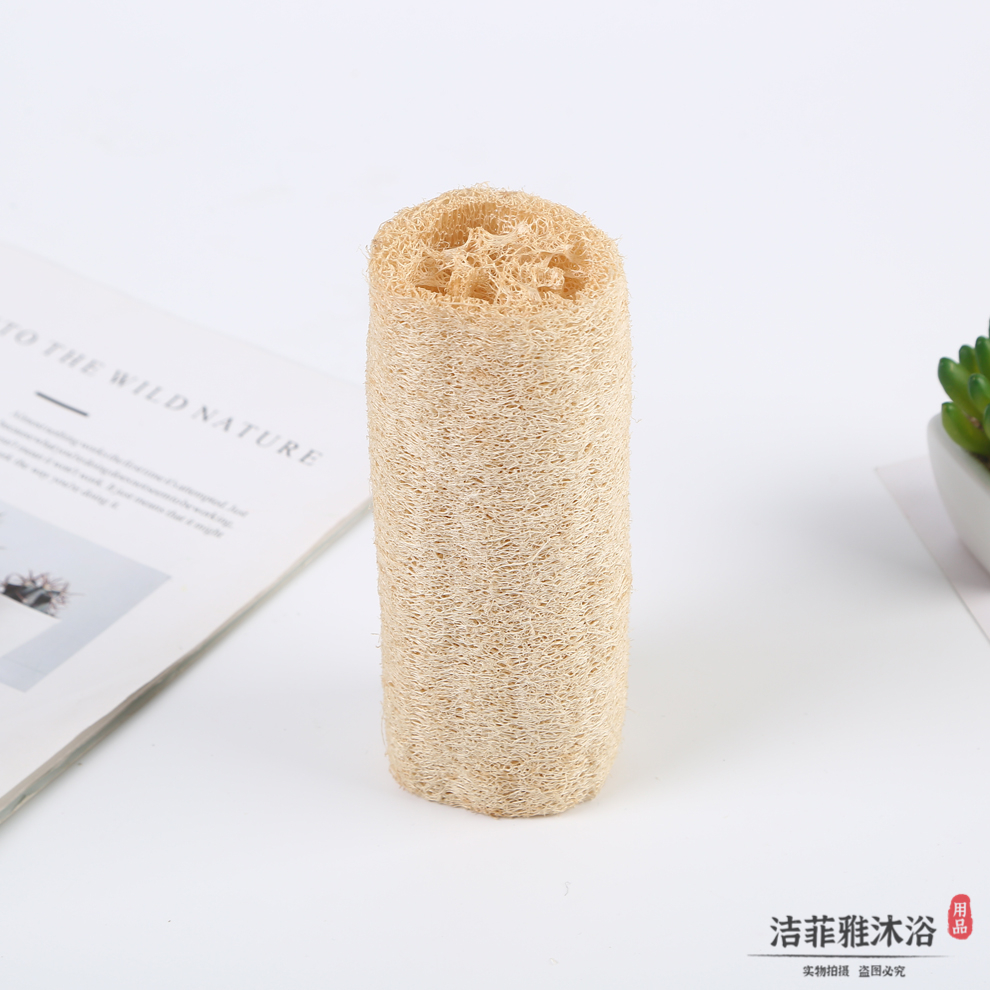 Natural Loofah Sponge Dish Towel Oil-Free Kitchen Dishwashing Scouring Pad Kitchen Household Washing Bowl Lazy Rag Absorbent
