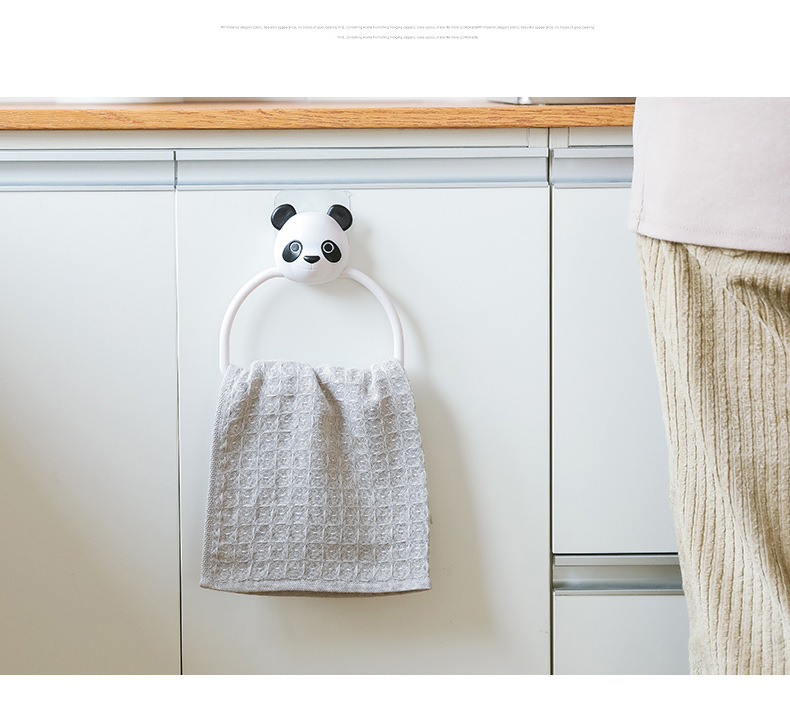 Punch-Free Kitchen Cute Cartoon Towel Rod Bathroom Towel Bar Traceless Glue Towel Rack Punch-Free Kitchen Cute Cartoon Towel Rod Bathroom Towel Bar Traceless Glue Towel Rack