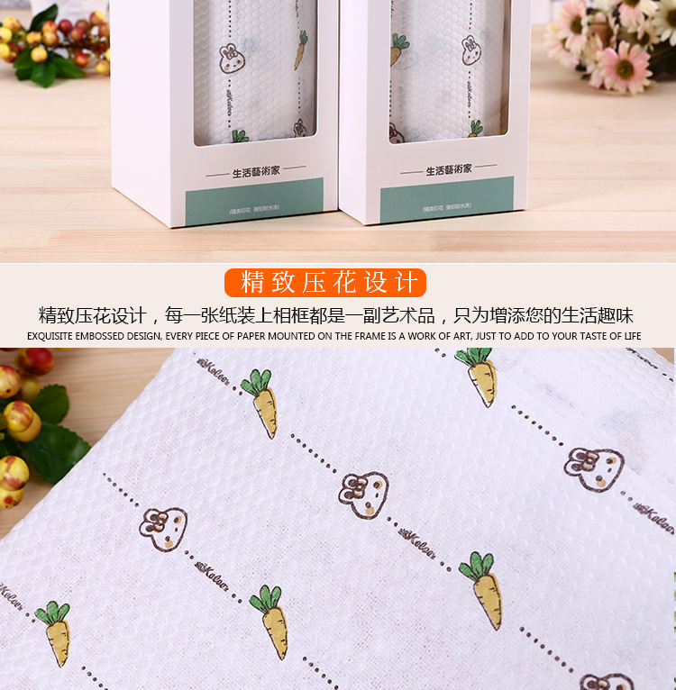 Printed Kitchen Dishwashing Paper Oil-Absorbing Paper Dish Paper Towel Washable Roll Paper Kitchen Special Paper Cloth Printed Kitchen Dishwashing Paper Oil-Absorbing Paper Dish Paper Towel Washable Roll Paper Kitchen Special Paper Cloth
