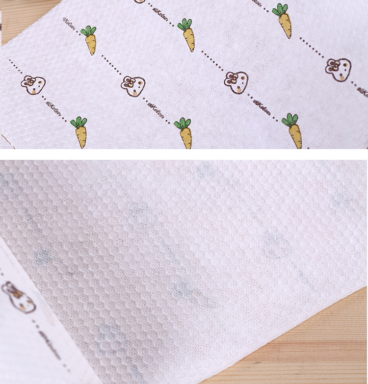 Printed Kitchen Dishwashing Paper Oil-Absorbing Paper Dish Paper Towel Washable Roll Paper Kitchen Special Paper Cloth Printed Kitchen Dishwashing Paper Oil-Absorbing Paper Dish Paper Towel Washable Roll Paper Kitchen Special Paper Cloth