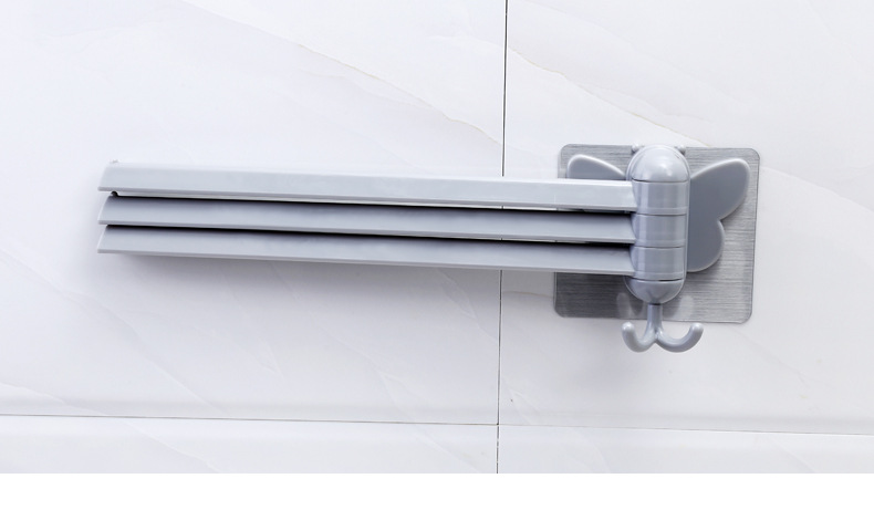 A2566 Paste rotary towel rack kitchen rag rack bathroom non-punch hanger towel rack towel rack towel rod A2566 Paste rotary towel rack kitchen rag rack bathroom non-punch hanger towel rack towel rack towel rod