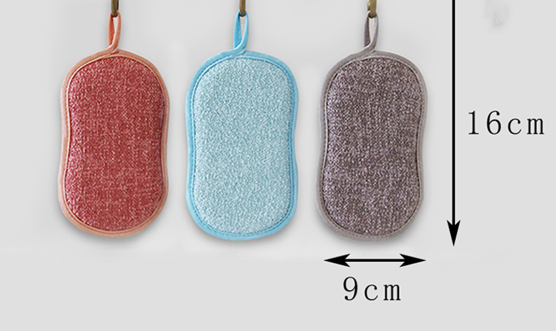 Charming Acyupin Multi-Functional Double-Sided Dishwashing Scouring Pad Kitchen Brush Pot Thickened Absorbent Dish Towel Charming Acyupin Multi-Functional Double-Sided Dishwashing Scouring Pad Kitchen Brush Pot Thickened Absorbent Dish Towel