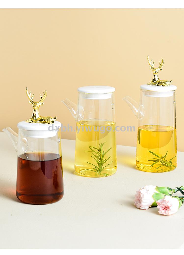 Nordic ceramic glass seasoning pot shelf kitchen combination salt sugar soy sauce vinegar light luxury seasoning bottle Nordic ceramic glass seasoning pot shelf kitchen combination salt sugar soy sauce vinegar light luxury seasoning bottle