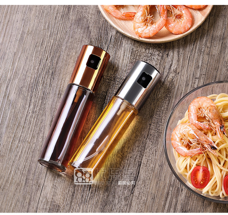 Kitchen Press-Type Oil Injection Bottle Barbecue Glass Seasoning Bottle Oil and Vinegar Soy Sauce Spray Oiler Seasoning Bottle Kitchen Press-Type Oil Injection Bottle Barbecue Glass Seasoning Bottle Oil and Vinegar Soy Sauce Spray Oiler Seasoning Bottle