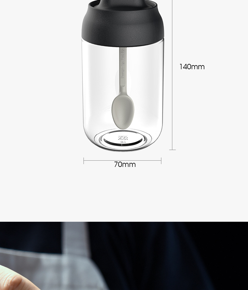 One piece seasoning bottle - honey bottle One piece seasoning bottle - honey bottle