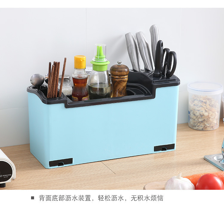 Kitchen Storage Rack Household Seasoning Jar Knives Seasoning Bottle Storage Organizer Desktop Storage Rack Kitchen Storage Rack Household Seasoning Jar Knives Seasoning Bottle Storage Organizer Desktop Storage Rack