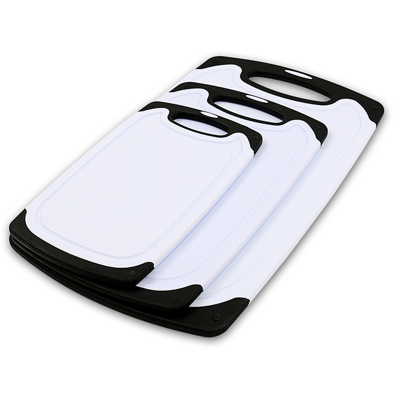 Spot ThreePiece Plastic Chopping Board Can Hang MildewProof Baby Food Supplement Chopping Board Kitchen Gadgets