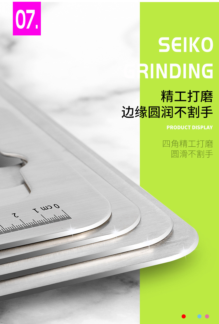Steel Chopping Board Baby Food Supplement Chopping Board Dough Board Kitchen Supplies Thickened Stainless Steel Anvil Steel Chopping Board Baby Food Supplement Chopping Board Dough Board Kitchen Supplies Thickened Stainless Steel Anvil