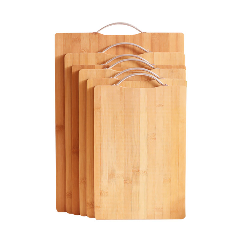 Bamboo and Wood Cutting Board Supply Manufacturer Carbonized Bamboo Chopping Board Household Restaurant Dual-Use Defrosting Board Customized Gift Cutting Board