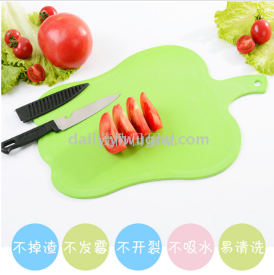 Color Chopping Board with Knife Set, Fruit Cutting Board, Pp Plate, Chopping Board, Plastic Cutting Board