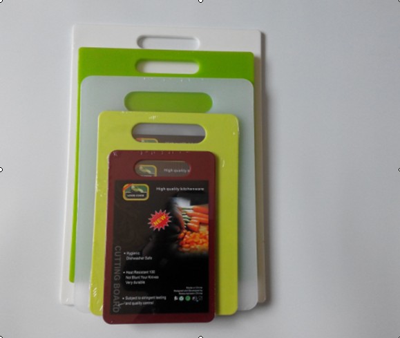 PP anti-skid plastic chopping board monochrome PP antibacterial plastic chopping board board