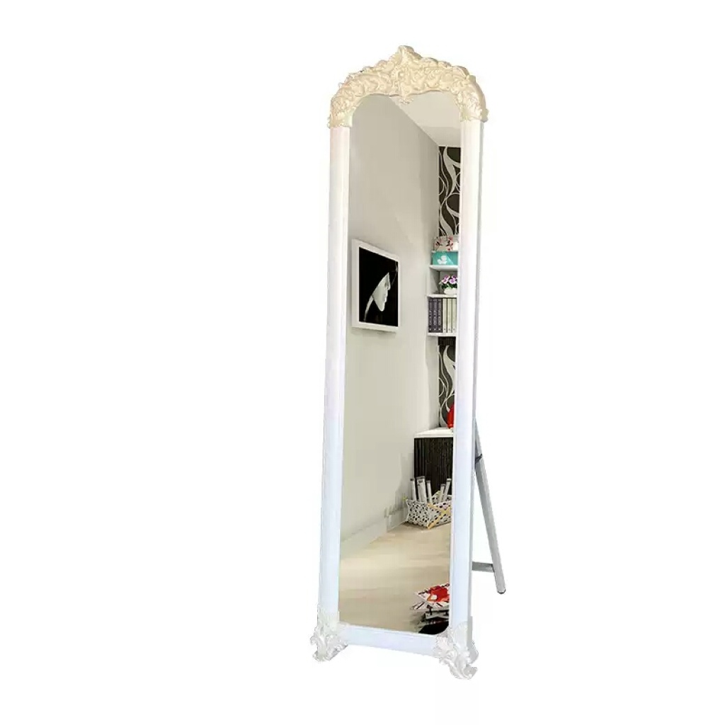 Mirror Full Body Large Dressing Mirror European Floor Mirror Simple Korean Style Princess Mirror Shopping Mall Clothing Store Mobile Full-Length Mirror Mirror Full Body Large Dressing Mirror European Floor Mirror Simple Korean Style Princess Mirror Shopping Mall Clothing Store Mobile Full-Length Mirror