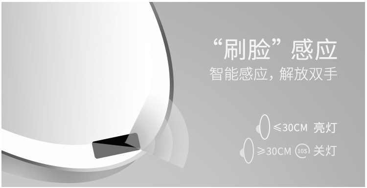 New LED Desktop Intelligent Induction Fill Light Makeup Mirror with Light 8.5-Inch USB Charging Desktop Dressing Mirror New LED Desktop Intelligent Induction Fill Light Makeup Mirror with Light 8.5-Inch USB Charging Desktop Dressing Mirror