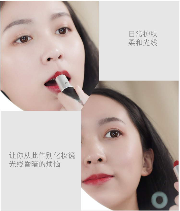New LED Desktop Intelligent Induction Fill Light Makeup Mirror with Light 8.5-Inch USB Charging Desktop Dressing Mirror New LED Desktop Intelligent Induction Fill Light Makeup Mirror with Light 8.5-Inch USB Charging Desktop Dressing Mirror