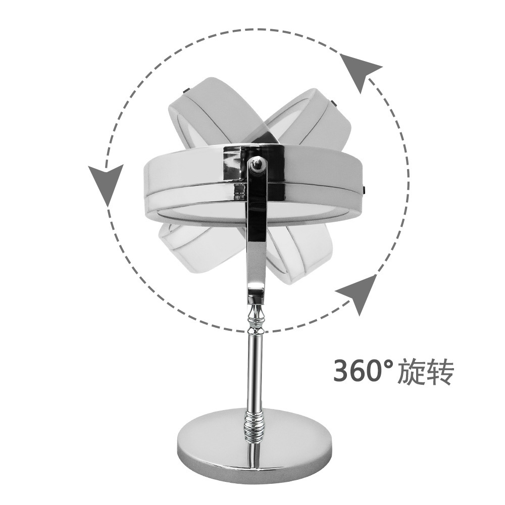 Led Make-up Mirror Double-Sided 5 Times 10 Times Magnifying Glass 7-Inch LED Dressing Mirror Gift Mirror with Light Led Make-up Mirror Double-Sided 5 Times 10 Times Magnifying Glass 7-Inch LED Dressing Mirror Gift Mirror with Light