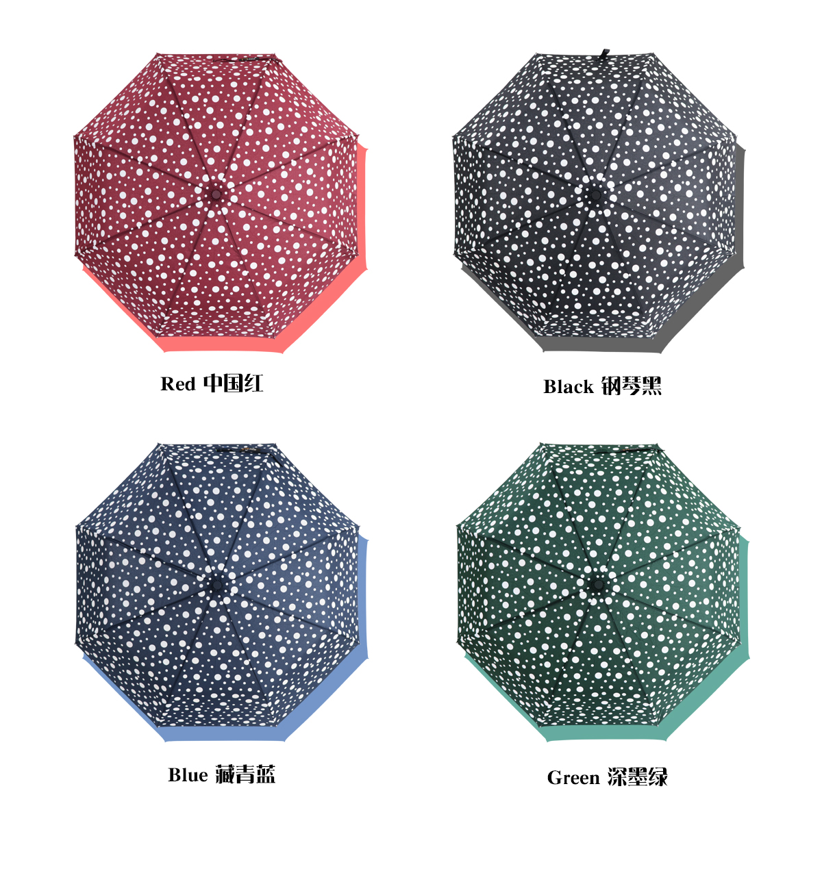 Discoloration in the case of water umbrella circle, anti - wind 3 fold umbrella automatically open umbrella wholesale Discoloration in the case of water umbrella circle, anti - wind 3 fold umbrella automatically open umbrella wholesale