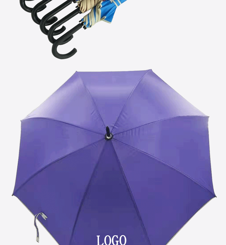 The manufacturer directly provides 8K double-stock solids-color umbrella with silver glue to prevent ULTRAVIOLET ray and vertical umbrella with customized LOGO printing for business The manufacturer directly provides 8K double-stock solids-color umbrella with silver glue to prevent ULTRAVIOLET ray and vertical umbrella with customized LOGO printing for business