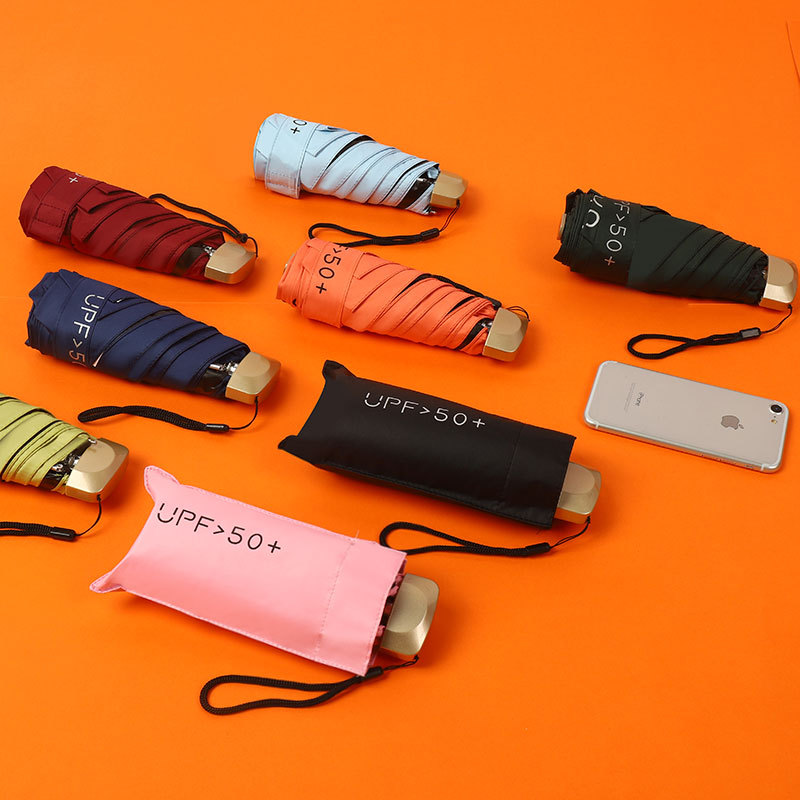 Upf50 Ultra light pocket 50 off Sun Umbrella Sun protection and UV protection