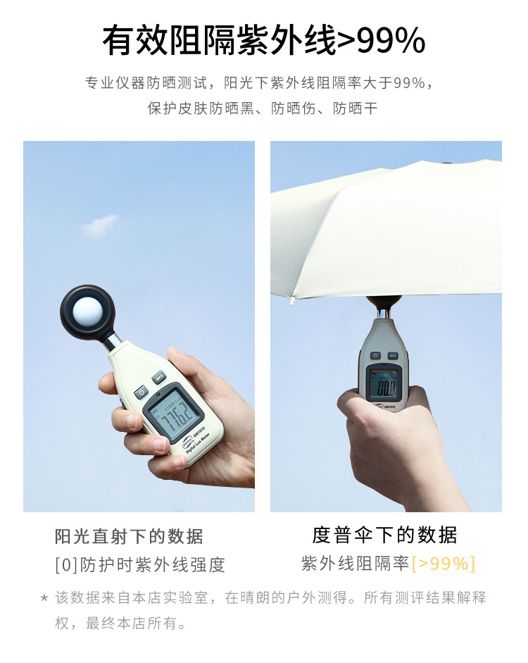 Ultra Light Mini 50 fold Umbrella female Umbrella folding Sun Protection Uv Sun Rain Dual pocket vinyl sun 