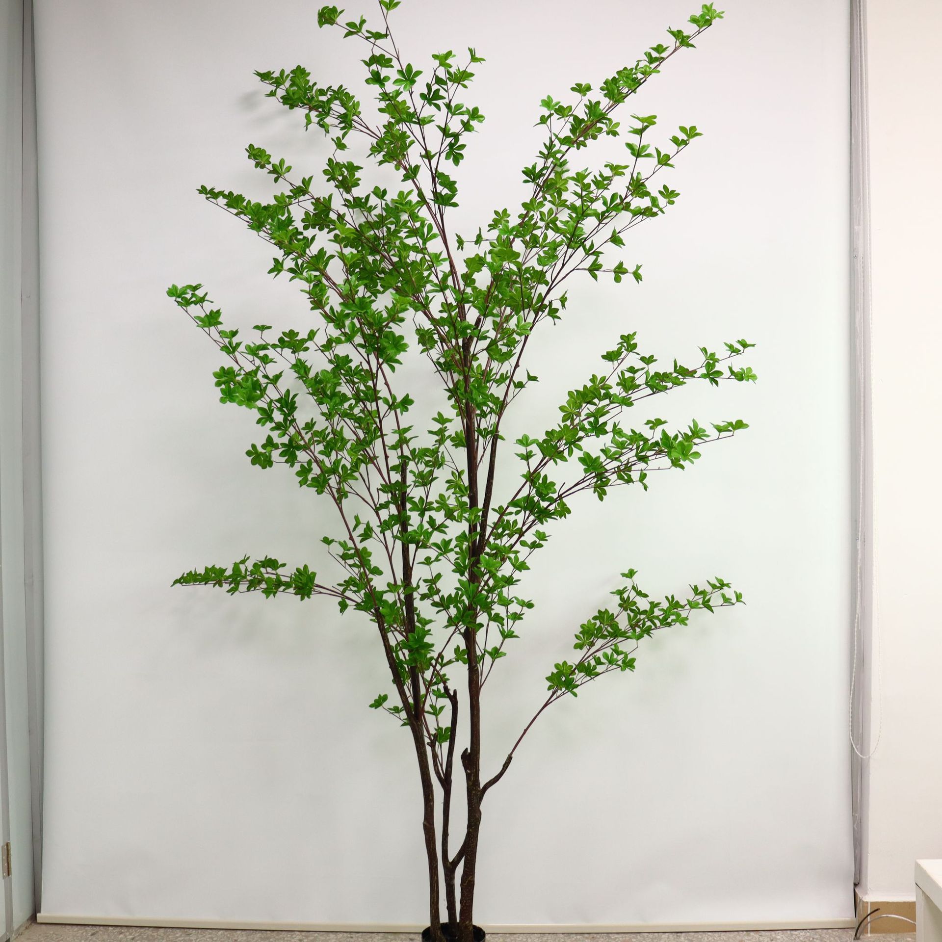 Imitative Tree Simulation Plant Japanese Hanging Clock Drunk Wood Indoor Artificial Tree Decoration Bonsai Greenery Floor Ornaments Bonsai