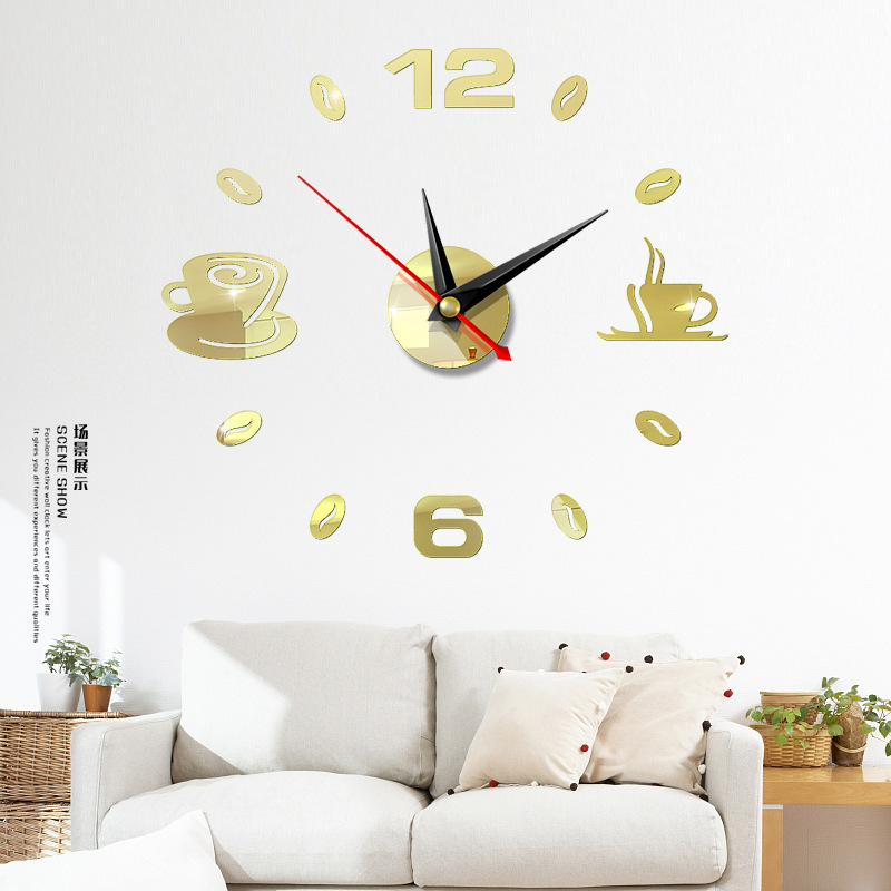 Fashion Hanging Clock Acrylic Mirror Sticker Home Diy3d Threedimensional Decorative Square Digital Clock Jcy69 Fashion Hanging Clock Acrylic Mirror Sticker Home Diy3d Threedimensional Decorative Square Digital Clock Jcy69