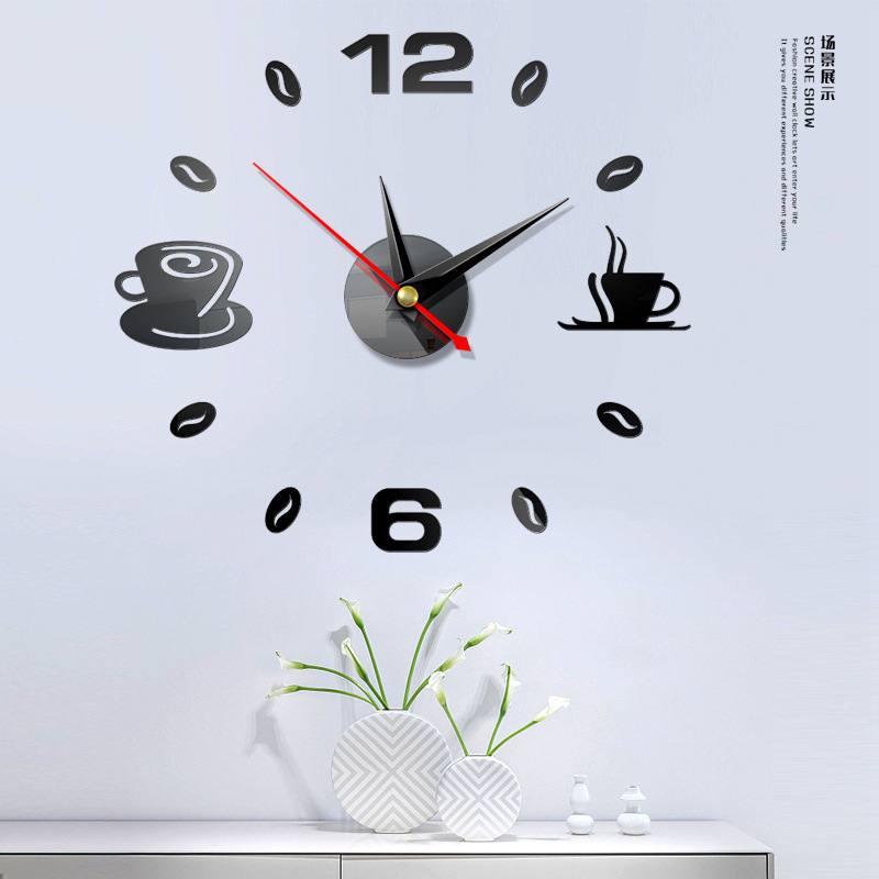 Fashion Hanging Clock Acrylic Mirror Sticker Home Diy3d Threedimensional Decorative Square Digital Clock Jcy69 Fashion Hanging Clock Acrylic Mirror Sticker Home Diy3d Threedimensional Decorative Square Digital Clock Jcy69