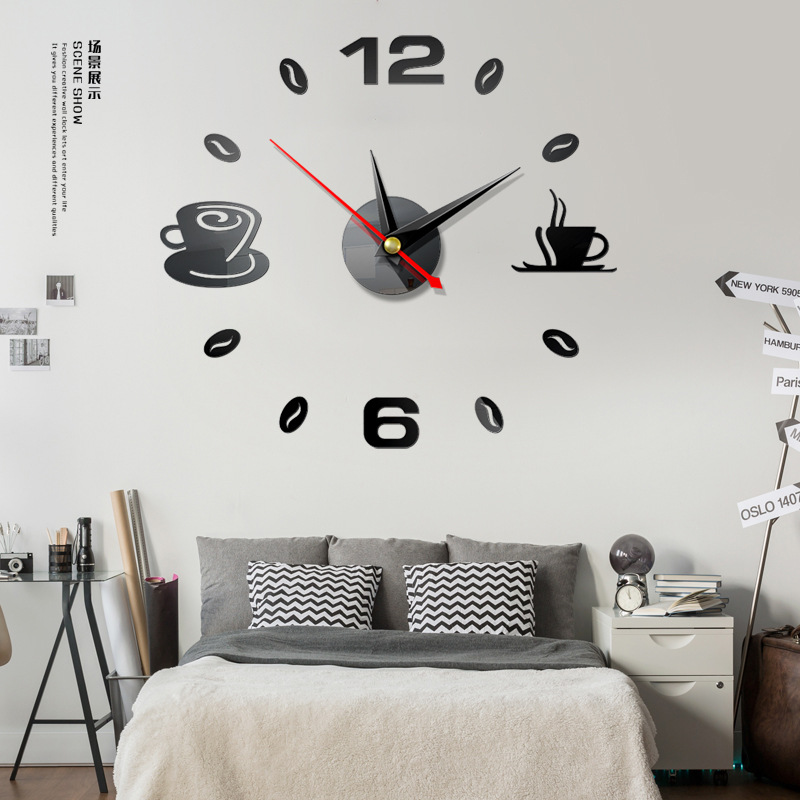 Fashion Hanging Clock Acrylic Mirror Sticker Home Diy3d Threedimensional Decorative Square Digital Clock Jcy69 Fashion Hanging Clock Acrylic Mirror Sticker Home Diy3d Threedimensional Decorative Square Digital Clock Jcy69