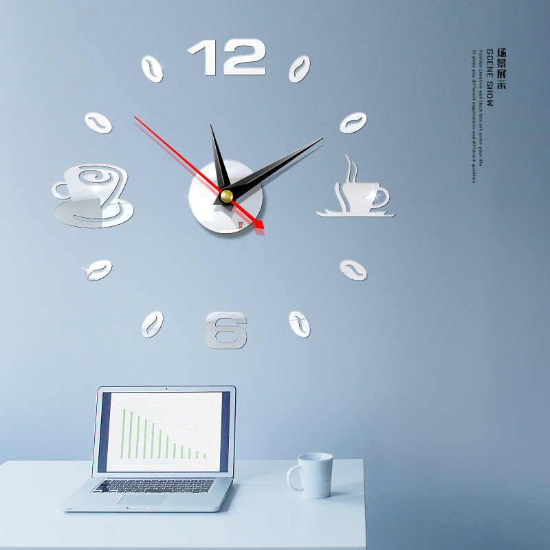 Fashion Hanging Clock Acrylic Mirror Sticker Home Diy3d Threedimensional Decorative Square Digital Clock Jcy69 Fashion Hanging Clock Acrylic Mirror Sticker Home Diy3d Threedimensional Decorative Square Digital Clock Jcy69