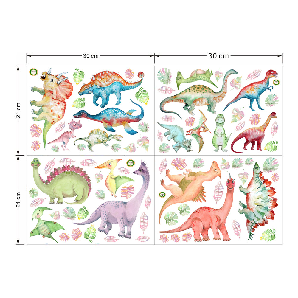 Foreign Trade Creative Luminous Dinosaur Wall Stickers Luminous Cartoon Animal Fluorescence Sticker European and American Children's Room Bedroom Decoration Stickers Foreign Trade Creative Luminous Dinosaur Wall Stickers Luminous Cartoon Animal Fluorescence Sticker European and American Children's Room Bedroom Decoration Stickers