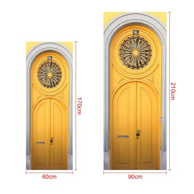 Imitation 3D Door Sticker Arch Stairs Corridor Door Sticker DIY Home Wooden Door Renovation Special Decoration Wall Stickers Imitation 3D Door Sticker Arch Stairs Corridor Door Sticker DIY Home Wooden Door Renovation Special Decoration Wall Stickers