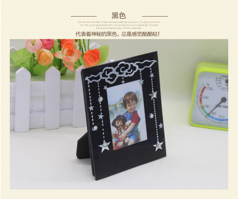 Factory Direct Sales Creative Crystal Glass Photo Frame Various Sizes Can Be Customized Wholesale Travel Commemorative Photo Frame Factory Direct Sales Creative Crystal Glass Photo Frame Various Sizes Can Be Customized Wholesale Travel Commemorative Photo Frame