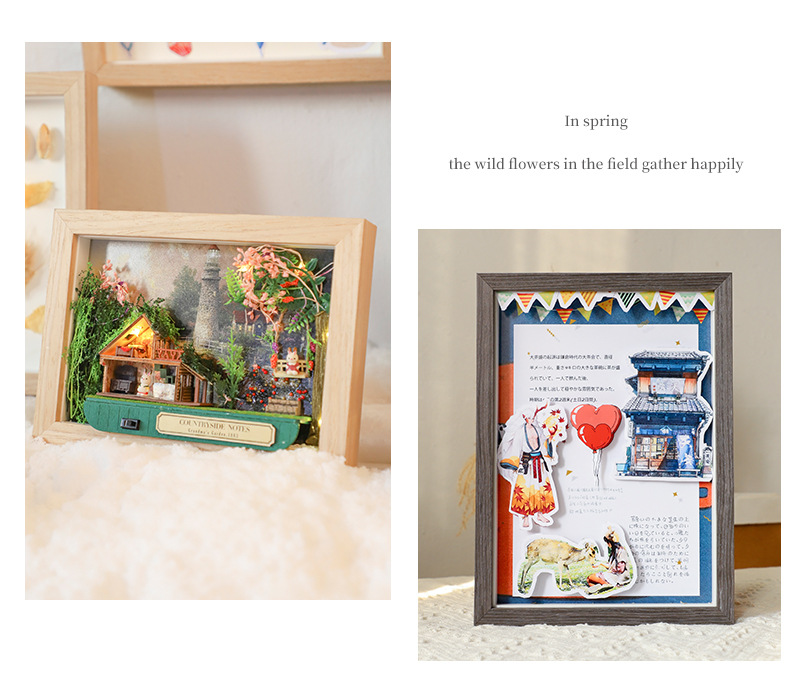 Creative Handmade Photo Frame DIY Dried Flower Nordic Specimen Photo Frame 6-Inch 10-Inch Horizontal and Vertical Solid Wood Stereo Photo Frame Creative Handmade Photo Frame DIY Dried Flower Nordic Specimen Photo Frame 6-Inch 10-Inch Horizontal and Vertical Solid Wood Stereo Photo Frame