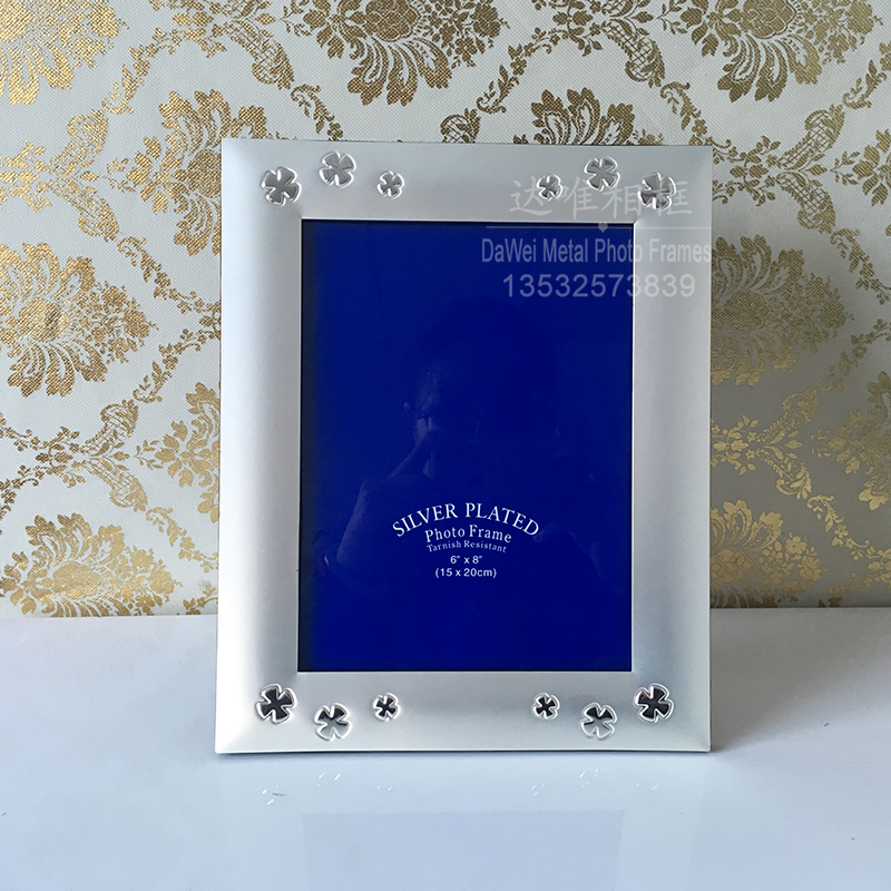 Silver metal frame photo frame business gift holiday gift