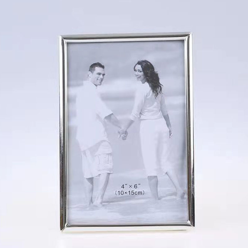 Stainless Steel Hammer Printing Glass Creative Decoration Gift Living Room Bedroom Photo Crafts Metal Photo Frame Stainless Steel Hammer Printing Glass Creative Decoration Gift Living Room Bedroom Photo Crafts Metal Photo Frame