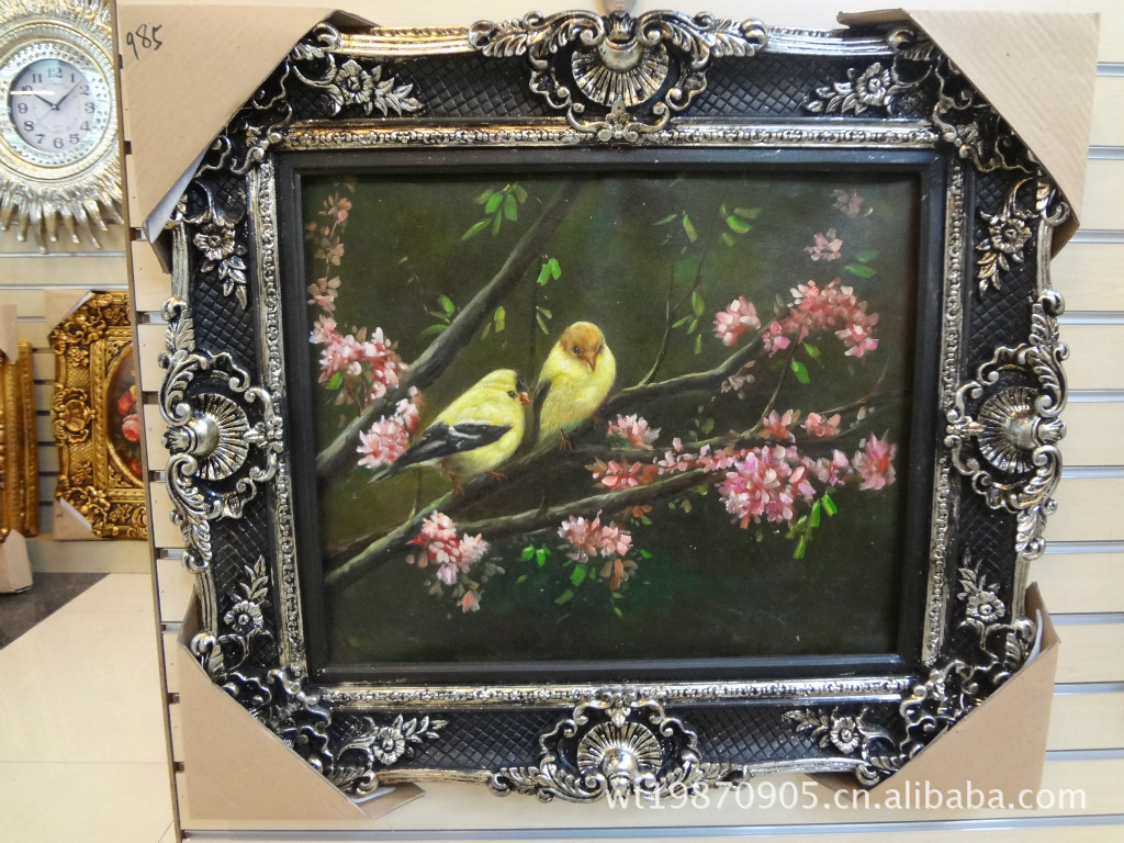 European-Style Resin Handmade Foil Picture Frame Photo Frame Factory a Large Number of European-Style Oil Painting Frames European-Style Resin Handmade Foil Picture Frame Photo Frame Factory a Large Number of European-Style Oil Painting Frames